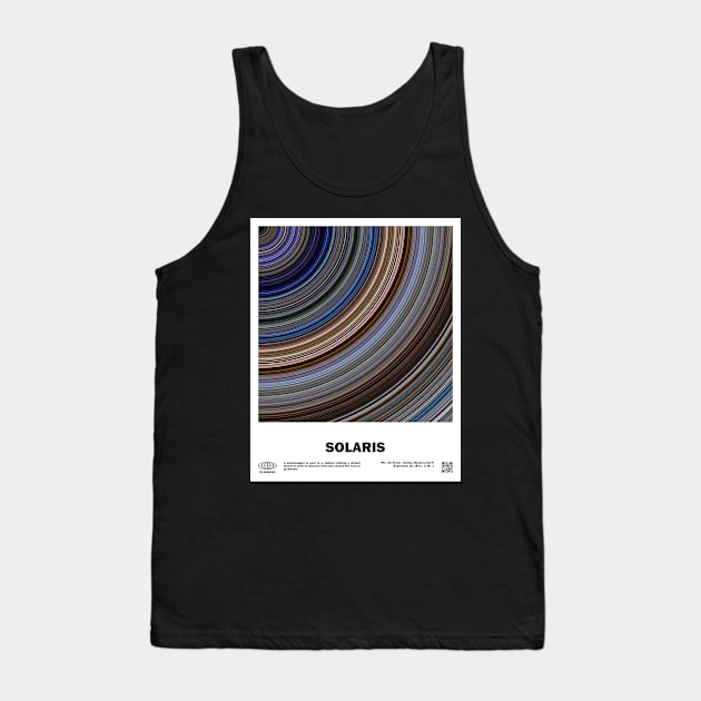 minimal_Solaris Abstract Circular Art Movie Tank Top by silver-light